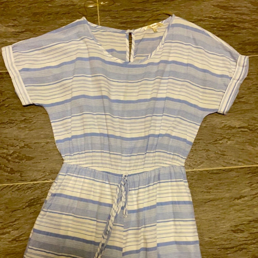 Striped jumpsuit